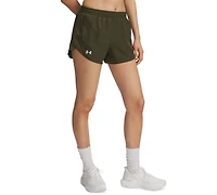 Under Armour Women's Fly By Mesh-Panel Running Shorts