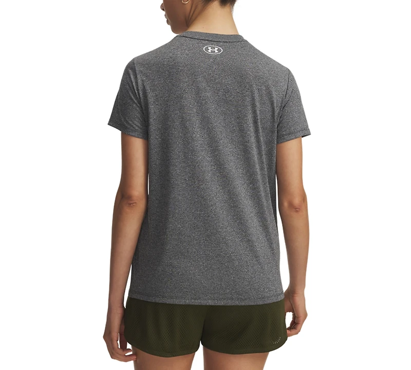 Under Armour Women's Ua Tech Watercolor Graphic V-Neck T-Shirt