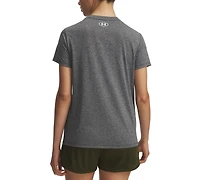 Under Armour Women's Ua Tech Watercolor Graphic V-Neck T-Shirt