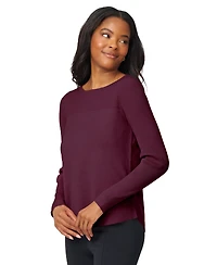 Melissa Paige Women's Boat Neck Long-Sleeve Sweater