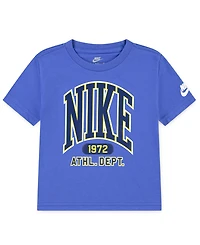 Nike Toddler and Little Boys Giant Varsity Graphic T-Shirt