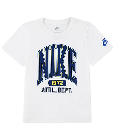 Nike Toddler and Little Boys Giant Varsity Graphic T-Shirt