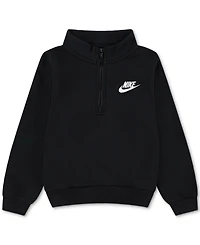 Nike Toddler & Little Kids Neutral Quarter-Zip Long-Sleeve Top