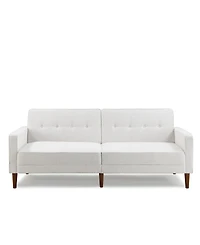 Gold Sparrow 80" Faux Fur Camden Convertible Sofa Bed, Created for Macy's