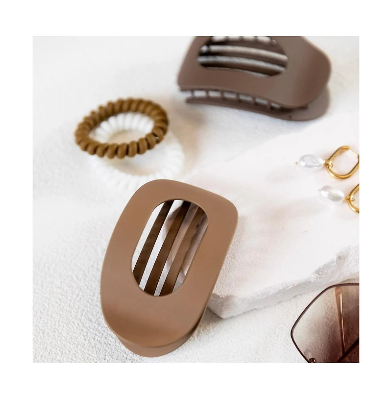 Large Oval Clip Set of 2