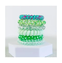Headbands of Hope Hair Tie Set - Green Shades