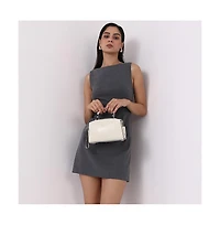 Women's The Croc Camera Sling Bag - Cream White