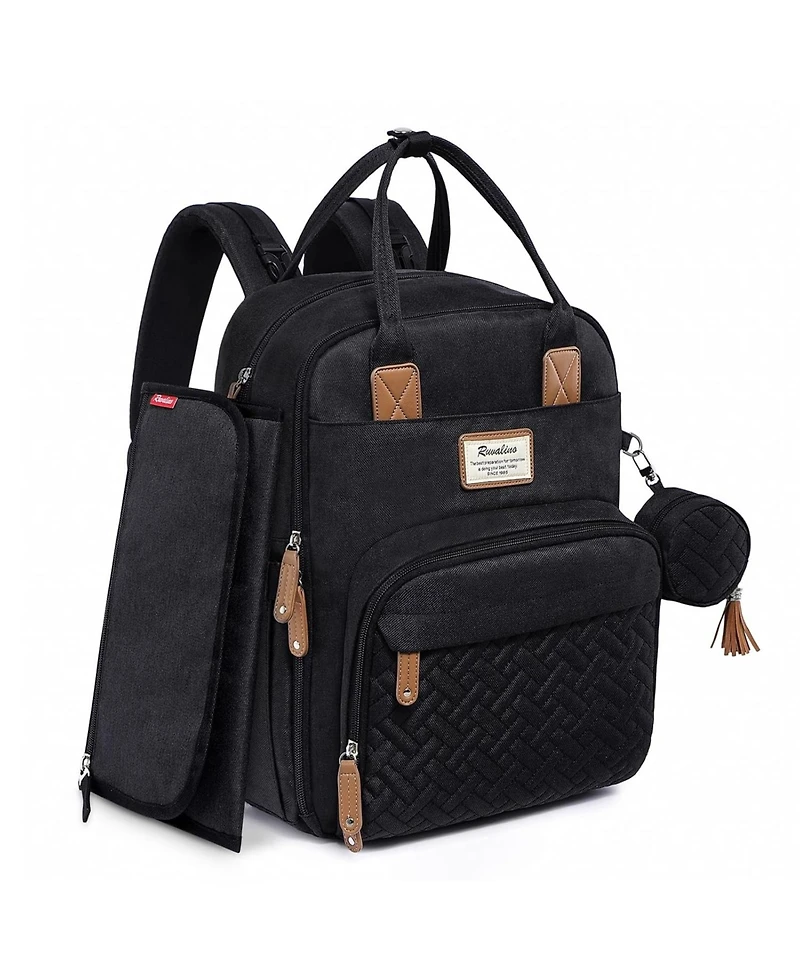 Ruvalino Baby Diaper Bag Backpack Multifunction Travel Maternity Changing