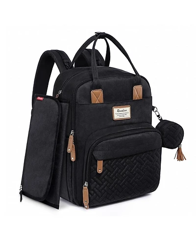 Ruvalino Baby Diaper Bag Backpack Multifunction Travel Maternity Changing