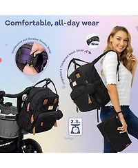 Ruvalino Baby Diaper Bag Backpack Multifunction Travel Maternity Changing