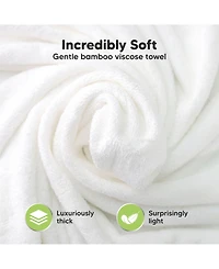 KeaBabies Luxe Baby Hooded Towel, Bath Towels, Beach Towel for Newborn, Kids