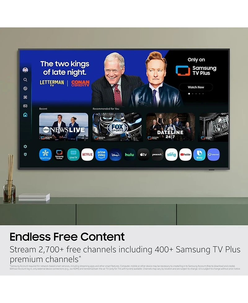 Samsung The Frame LS03F Qled 4K Smart Tv Bundle, Quantum Hdr, Art Mode, Slim Fit Wall Mount, Alexa Built-in w/Aux Hdmi Cable, Cps 24-Month Protection