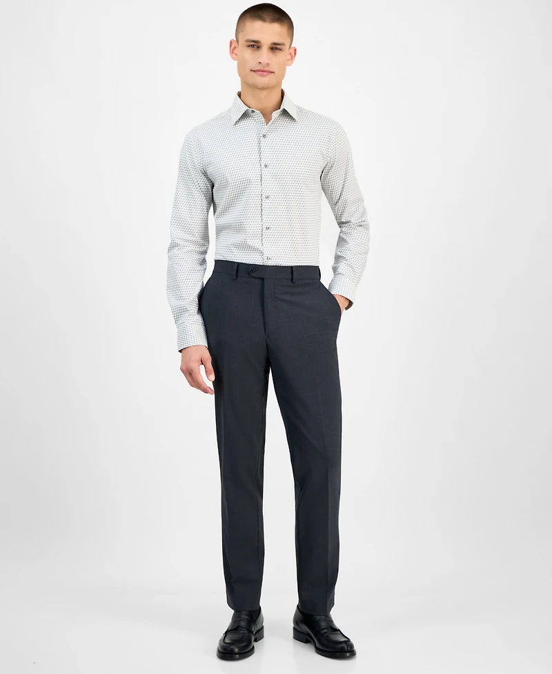 Alfani Men's Geo-Print Dress Shirt, Exclusively at Macy's