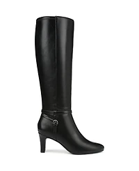 LifeStride Women's Galant Extra Wide Calf Zip Tall Dress Boots