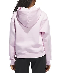 adidas Women's Cotton Hooded Long-Sleeve Hoodie