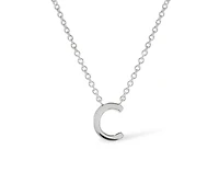 Ana Luisa Silver Initial Necklace - Letter