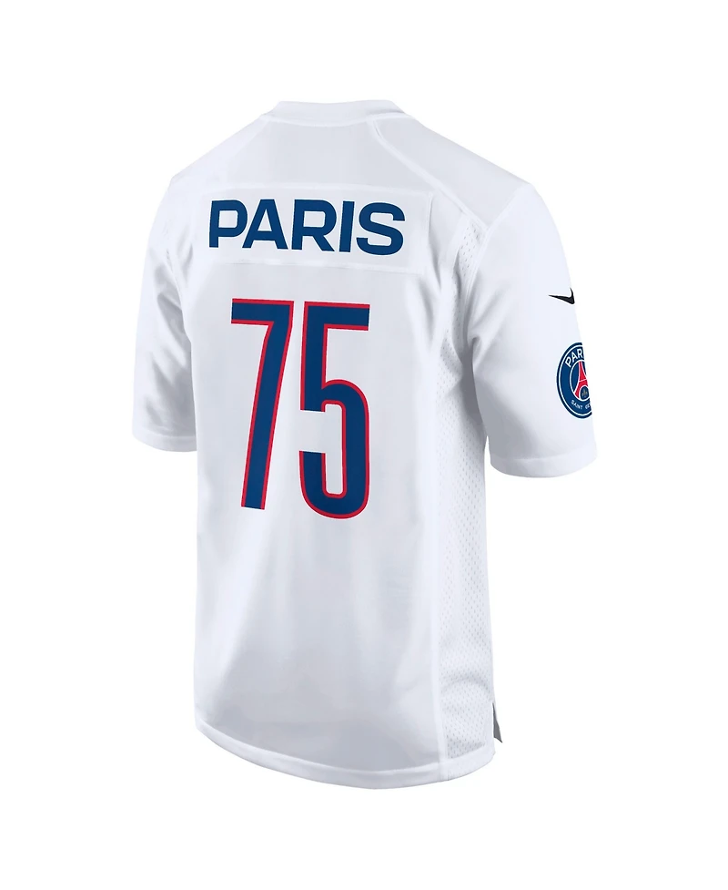 Nike Men's White Paris Saint-Germain 2025 Club World Cup X Nfl Jersey