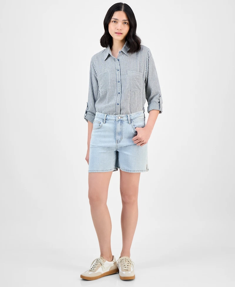 And Now This Women's High-Rise Bermuda Shorts, Macy's Exclusive