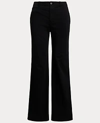 Lauren Ralph Women's Stretch Cotton Chino Flare Pants