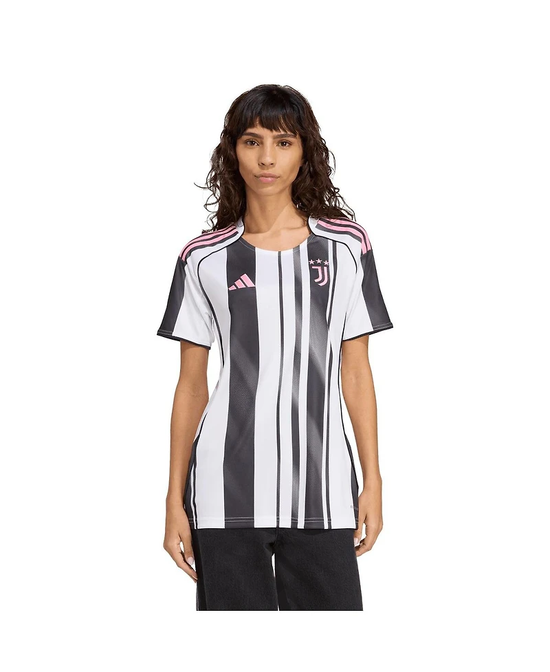 Adidas Women's White Juventus 2025/26 Home Replica Jersey