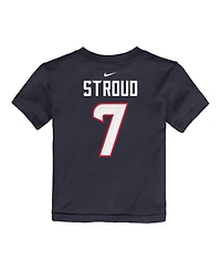 Nike Toddler C.j. Stroud Navy Houston Texans Player Name Number T-Shirt