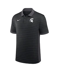 Nike Men's Michigan State Spartans 2025 Early Season Coaches Sideline Victory Stripe Performance Polo Shirt