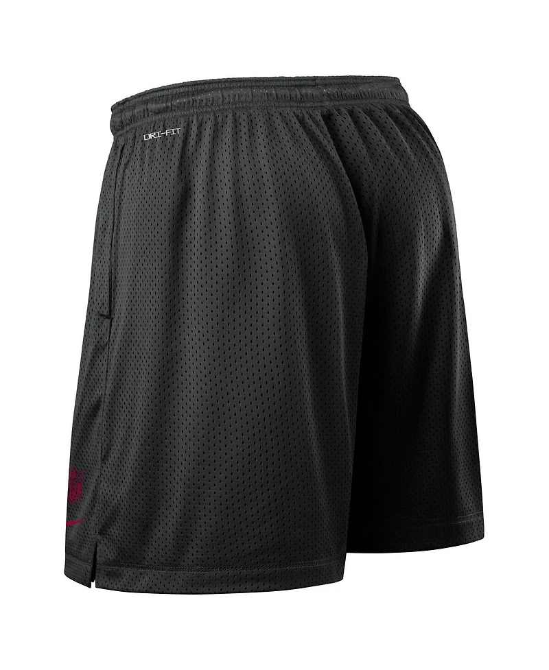 Nike Men's Black Washington Commanders Sideline Reversible Performance Shorts