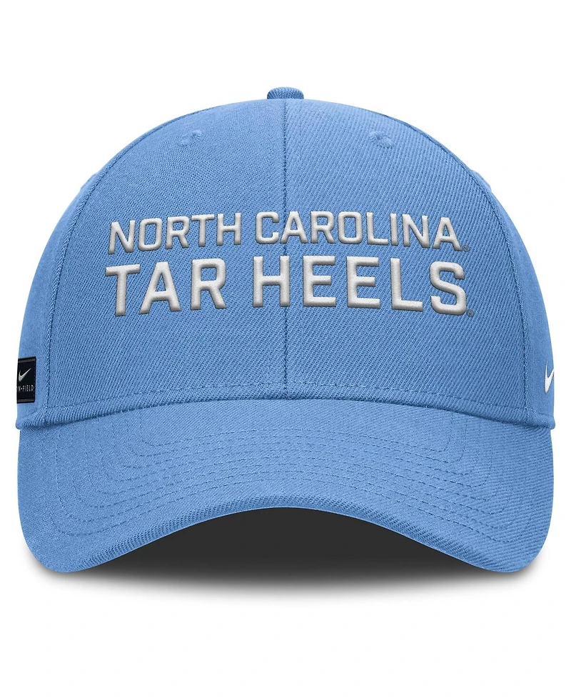 Nike Men's Light Blue North Carolina Tar Heels Rise Practice Adjustable Hat