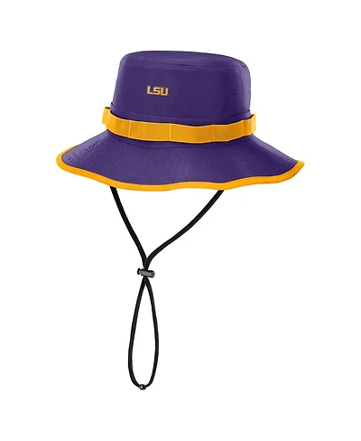 Nike Men's Purple Lsu Tigers 2025 Sideline Apex Boonie Bucket Hat