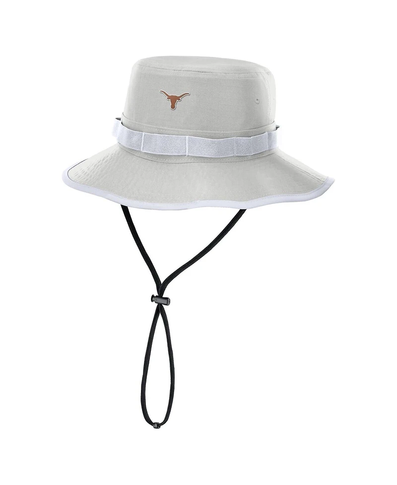 Nike Men's Gray Texas Longhorns 2025 Sideline Apex Boonie Bucket Hat
