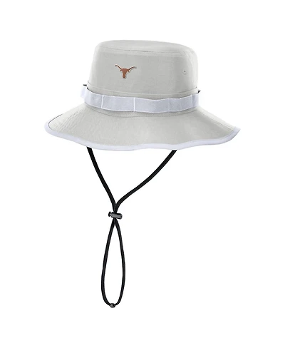 Nike Men's Gray Texas Longhorns 2025 Sideline Apex Boonie Bucket Hat