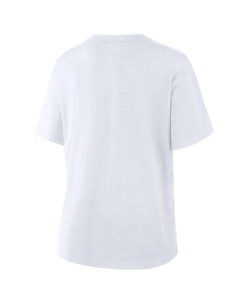 Fanatics Women's White Utah Mammoth Primary Logo Legacy T-Shirt