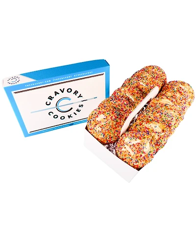 The Cravory Birthday Cake Cookies Gift Box