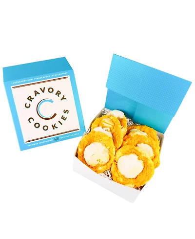 The Cravory Lemon Bar Cookies Gift Box, 6 Cookies