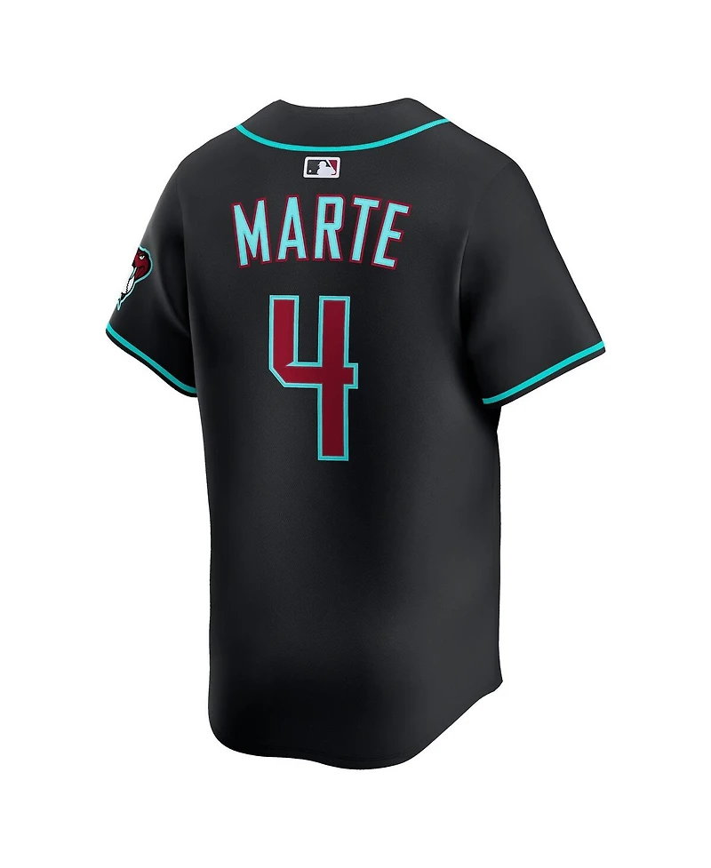 Nike Men's Ketel Marte Black Arizona Diamondbacks Alternate Limited Jersey