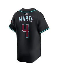 Nike Men's Ketel Marte Black Arizona Diamondbacks Alternate Limited Jersey