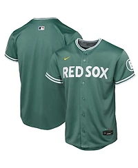 Nike Big Boys and Girls Green Boston Red Sox 2025 City Connect Limited Jersey