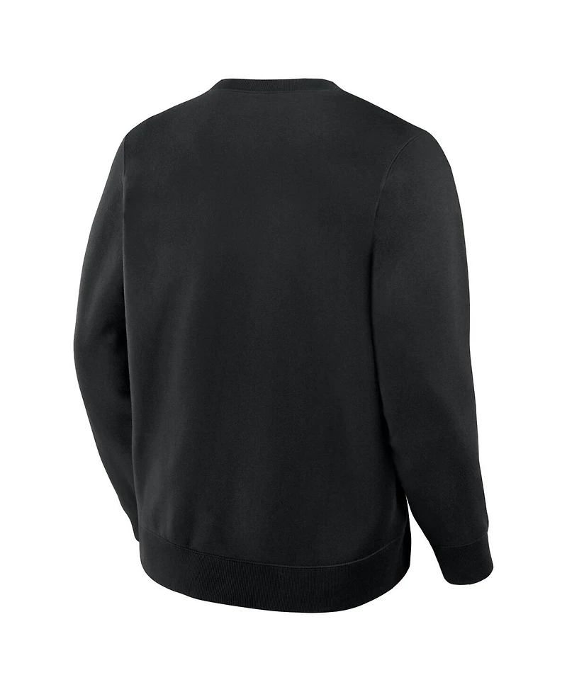Fanatics Men's Black Utah Mammoth Primary Logo Legacy Fleece Sweatshirt