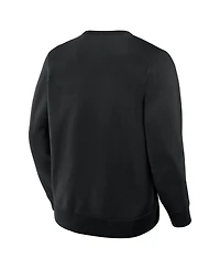 Fanatics Men's Black Utah Mammoth Primary Logo Legacy Fleece Sweatshirt