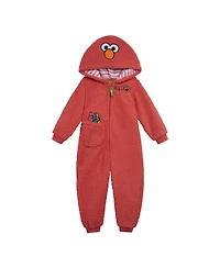 Sesame Street Cozy Sherpa Zip Up Cosplay Costume Coverall