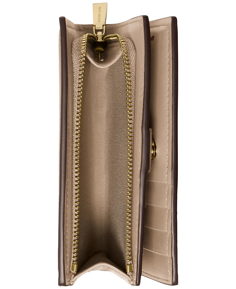 Michael Kors Bryant Leather Zip Around Wallet