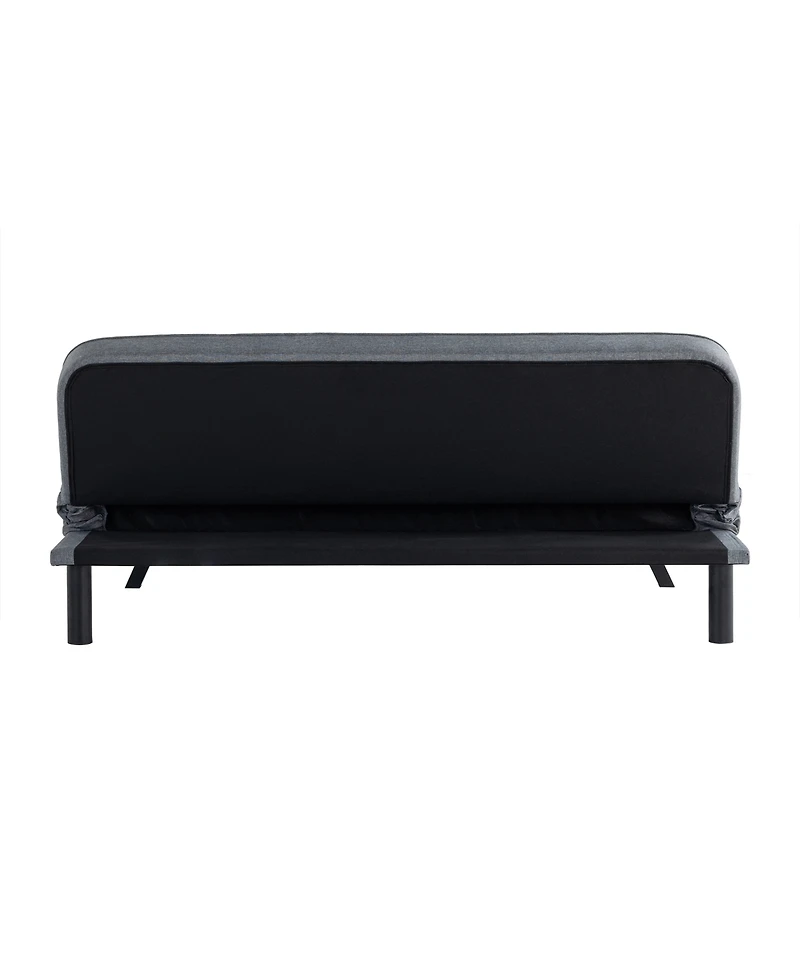 Serta 66.1" Polyester Forrest Convertible Futon