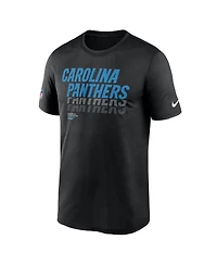 Nike Men's Black Carolina Panthers Sideline Legend Performance T-Shirt