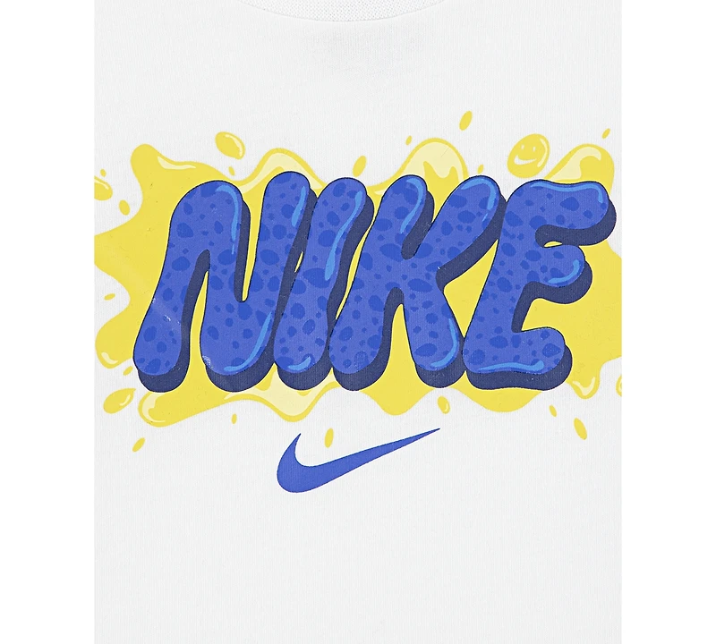 Nike Toddler & Little Boys Slime Logo Graphic Long-Sleeve T-Shirt