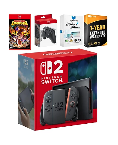 Nintendo Switch 2 Console with Donkey Kong Bonanza, Pro Controller