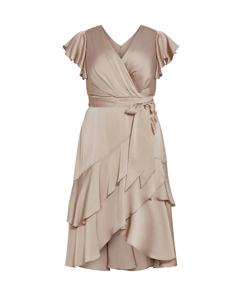 City Chic Plus Size Flirty Jen Maxi Dress