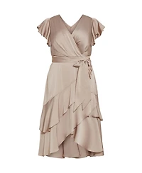 City Chic Plus Size Flirty Jen Maxi Dress