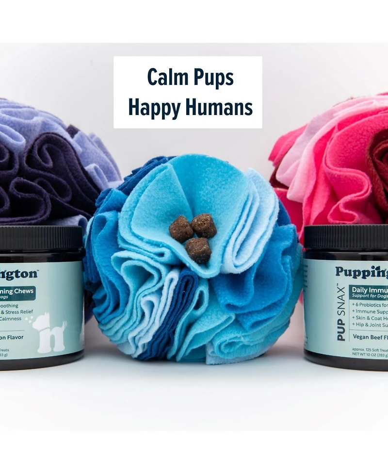 Puppington Pupper Snuffle Ball - Snuffle Ball for Dogs