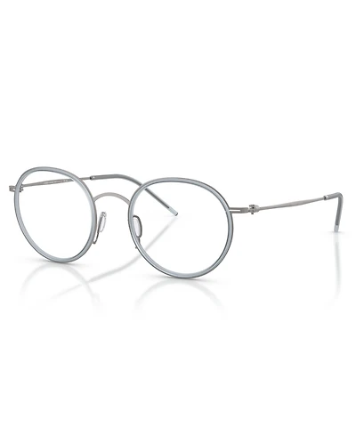 Giorgio Armani Men's Round Eyeglasses, AR5155