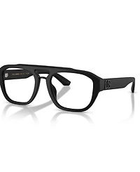 Dolce&Gabbana Men's Pilot Eyeglasses, DG3415